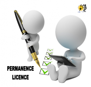 Permanence licence
